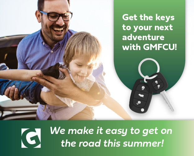 Get the keys to your next adventure with GMFCU!