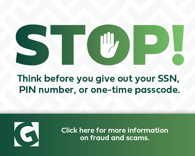 Think before you give out your personal information! Click here for ways to stop scammers in their tracks.