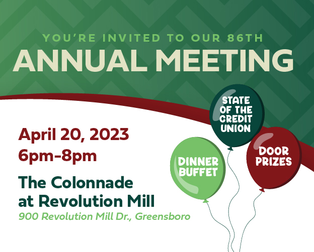 Join us at our Annual Meeting, April 20, 2023 at the Colonnade at Revolution Mill.